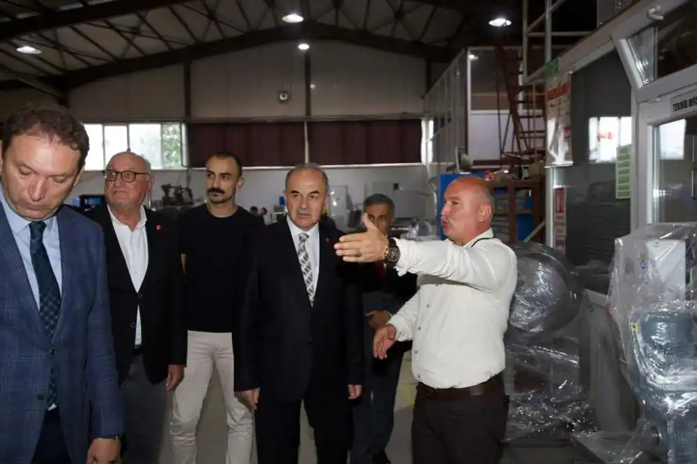 Vali Erol, Ordu OSB’yi Ziyaret Etti
